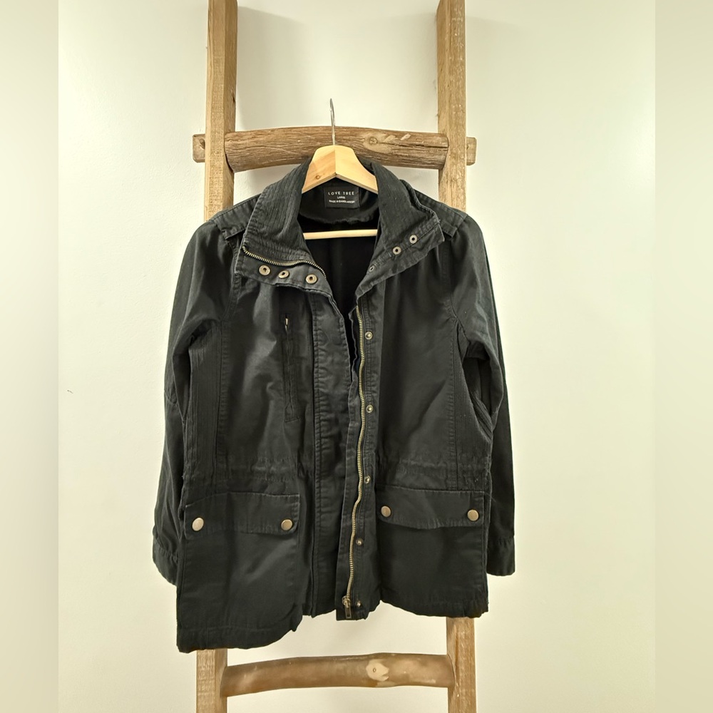 Love Tree Black Jacket